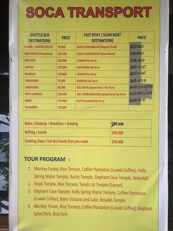 Soca House Hotel Ubud  Ubud (Bali)